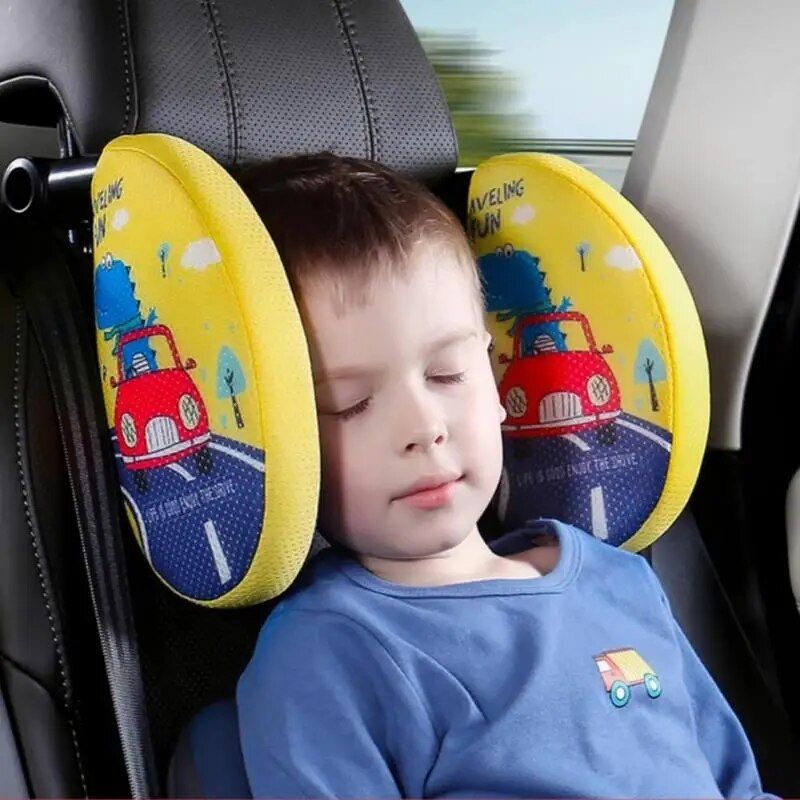 adjustable car seat neck pillow, view 6 - MRSLM