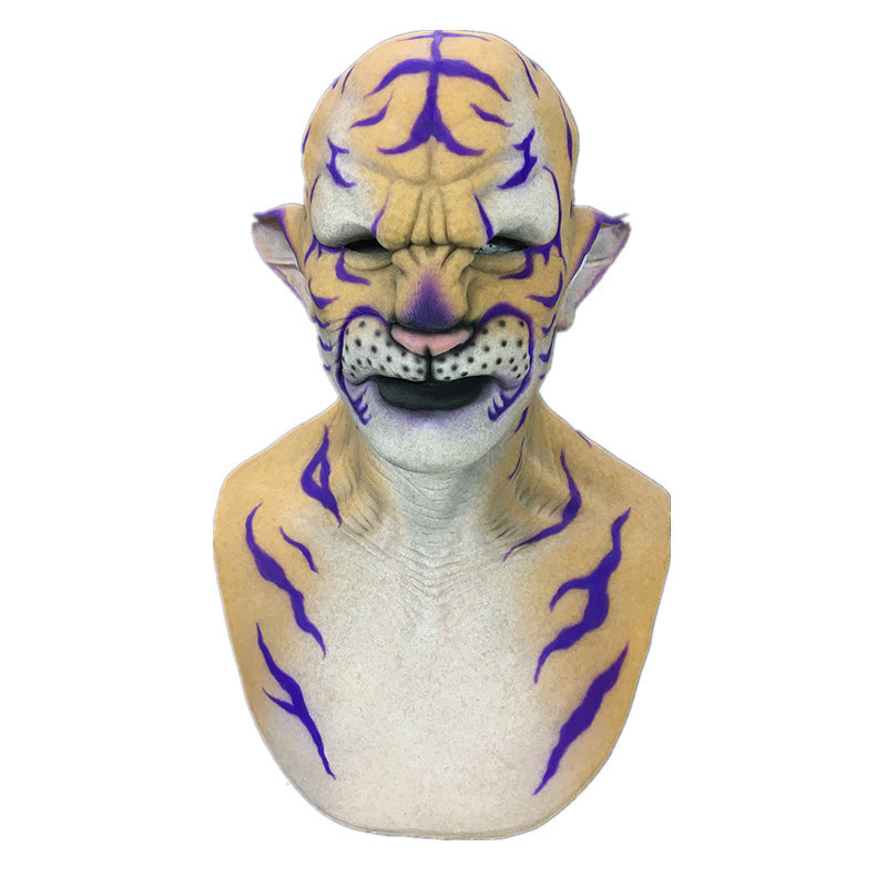 Tiger beast horror mask, view 5 - MRSLM