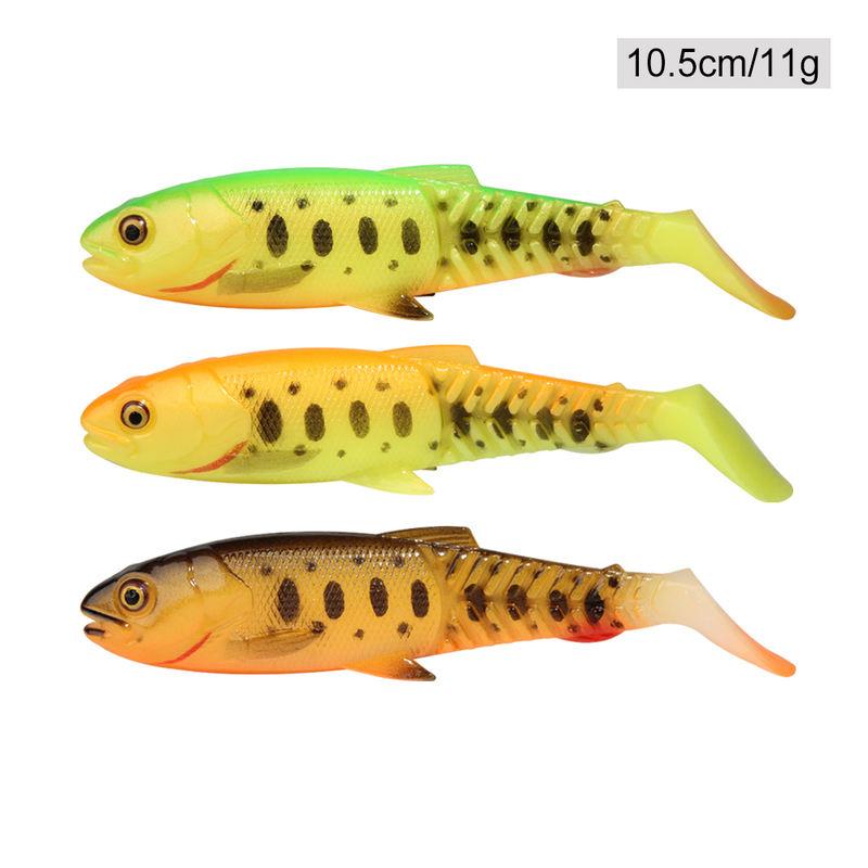soft swimbait lure set, view 3 - MRSLM