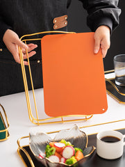 rectangular iron tea tray, view 6 - MRSLM