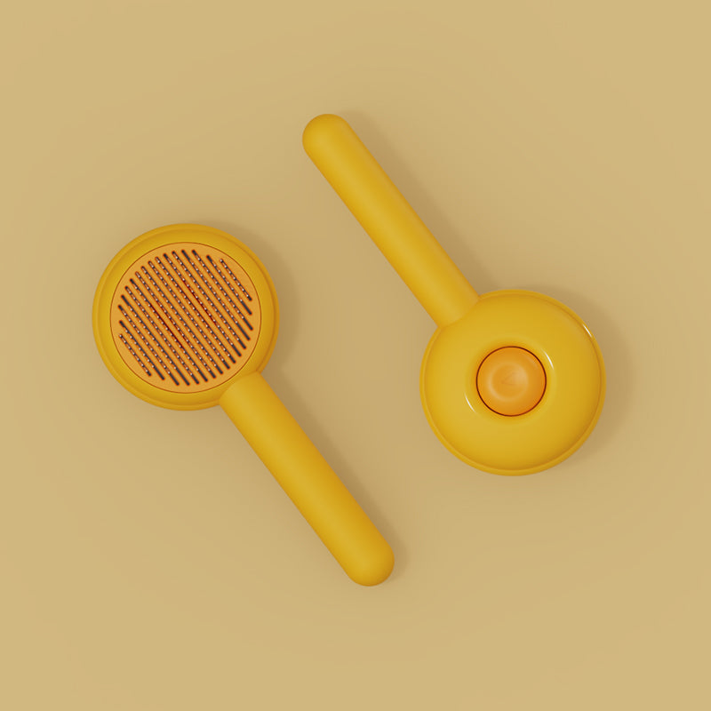 hamburger cat brush comb, view 4 - MRSLM