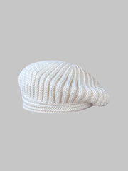 knitted wool beret for women, view 5 - MRSLM