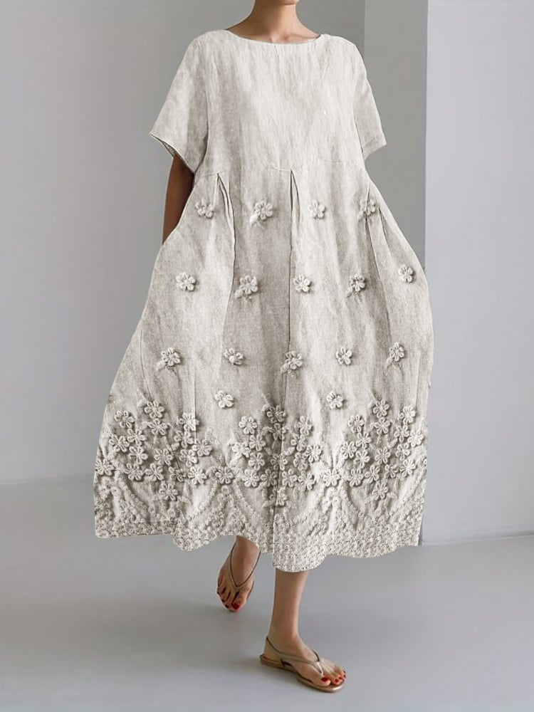 women's loose printed dress, view 16 - MRSLM