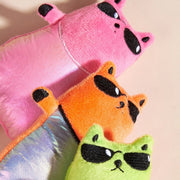 plush sunglasses cat toy, view 8 - MRSLM