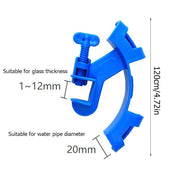 aquarium pipe clip, view 9 - MRSLM