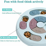 Interactive dog slow feeder bowl, view 7 - MRSLM