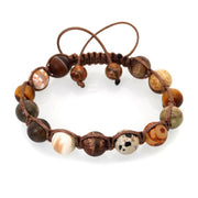natural onyx contrast bead bracelet, view 3 - MRSLM