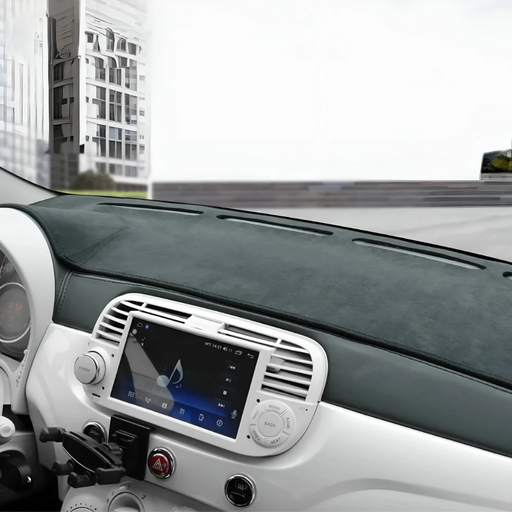 Flannel dash mat for Fiat 500 - MRSLM