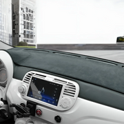 Flannel dash mat for Fiat 500, view 6 - MRSLM
