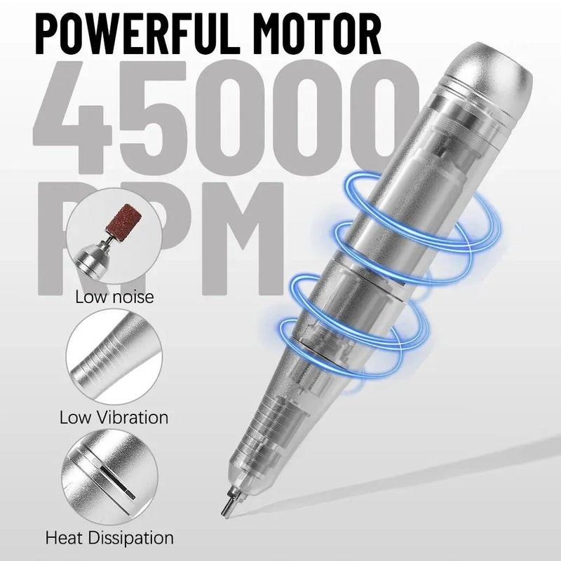 electric nail drill machine, view 7 - MRSLM