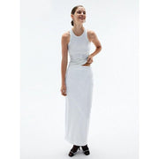 sleeveless o-neck crop top, view 8 - MRSLM