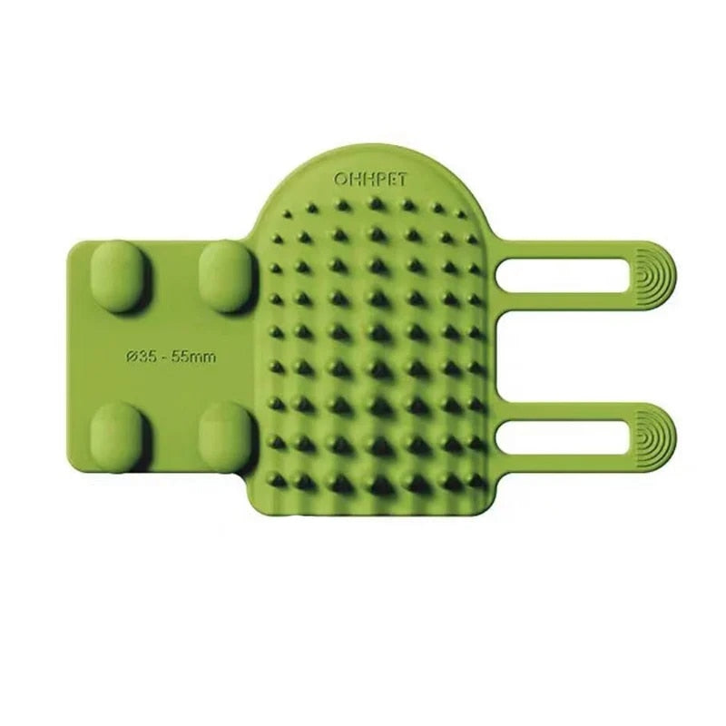cat massage comb and scratcher, view 3 - MRSLM