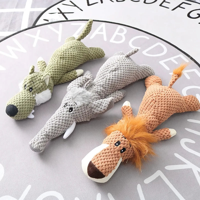 plush squeaky puppy dog chew toy - MRSLM