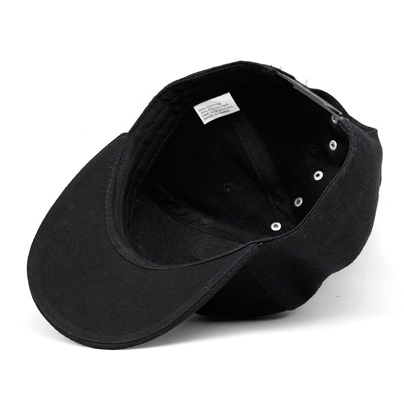 punk hip hop flat brim cap, view 7 - MRSLM