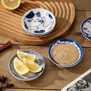 lucky cat sauce dish, view 9 - MRSLM