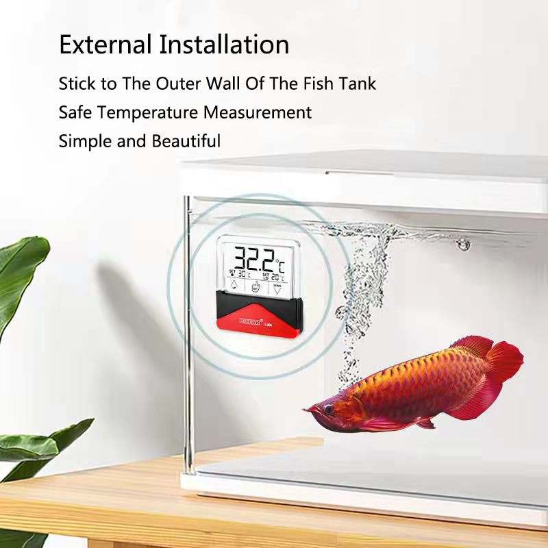 external LCD fish tank thermometer, view 4 - MRSLM