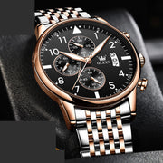 men's chronograph quartz watch, view 4 - MRSLM