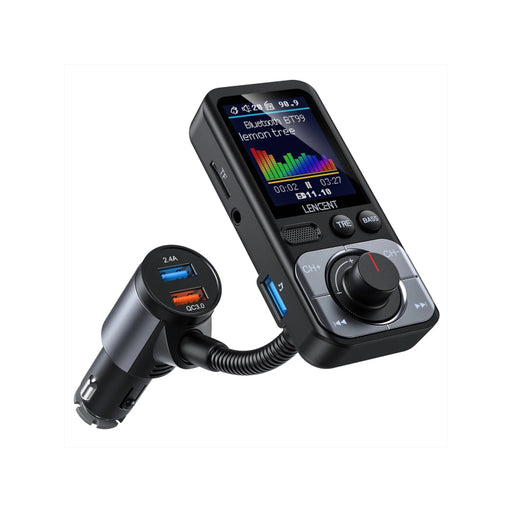Bluetooth 5.0 FM transmitter with dual USB - MRSLM