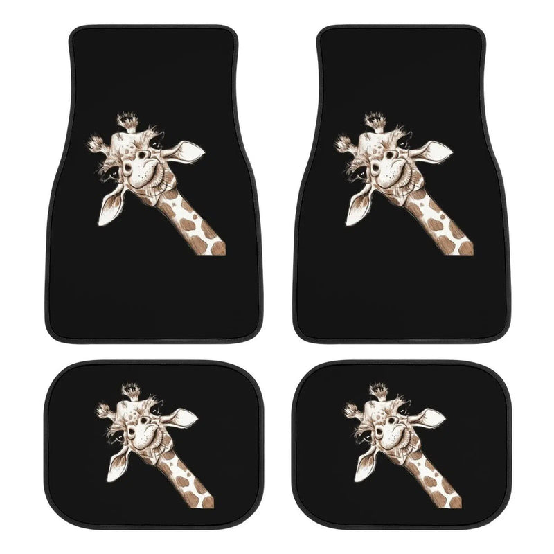 giraffe print car floor mats, view 15 - MRSLM