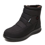 Women's warm lined flat snow boots, view 7 - MRSLM