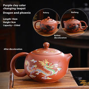 chinese style kung fu color changing teapot, view 8 - MRSLM