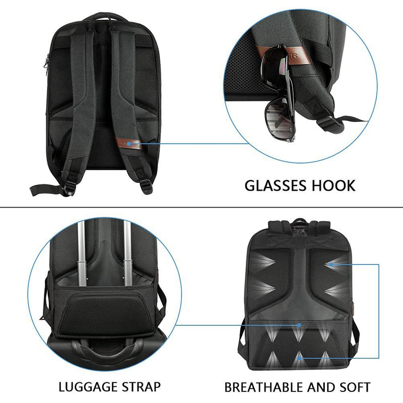 multi-function computer backpack, view 2 - MRSLM