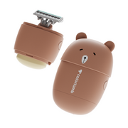 portable cute bear razor set for women, view 7 - MRSLM