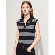 sleeveless knit sweater, view 6 - MRSLM