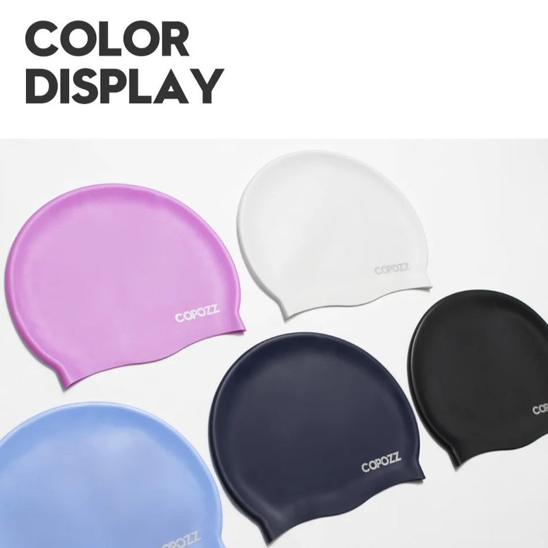 silicone swim cap, view 14 - MRSLM