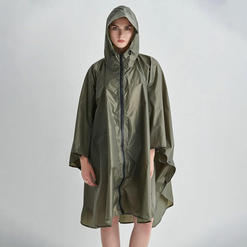 unisex riding rain poncho, view 9 - MRSLM