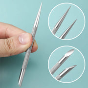 double-head nail cuticle pusher, view 6 - MRSLM