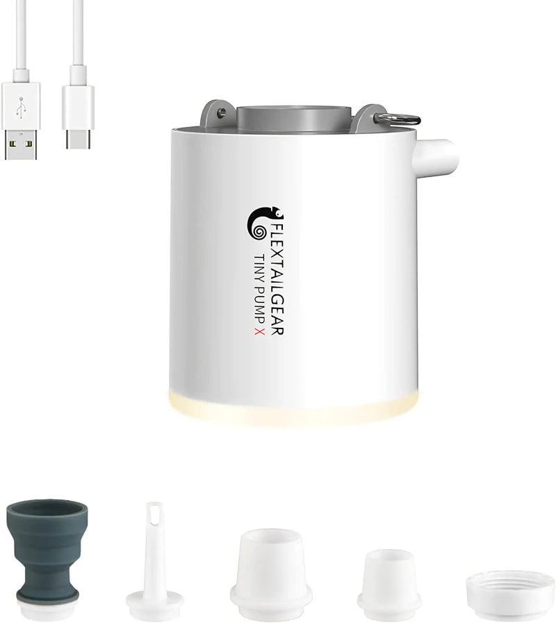 Portable Ultralight Air Pump with Built-in LED Light