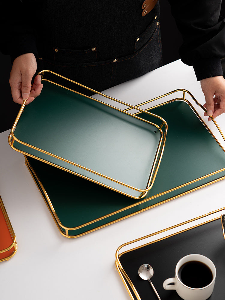rectangular iron tea tray - MRSLM