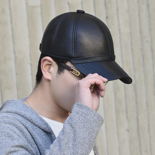 men's sheepskin baseball cap - MRSLM