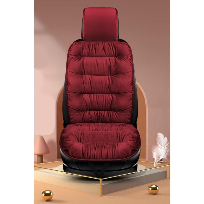 all-season plush car seat cushion, view 5 - MRSLM