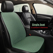 universal linen car seat cover, view 8 - MRSLM