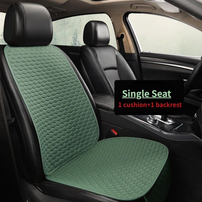 universal linen car seat cover, view 8 - MRSLM