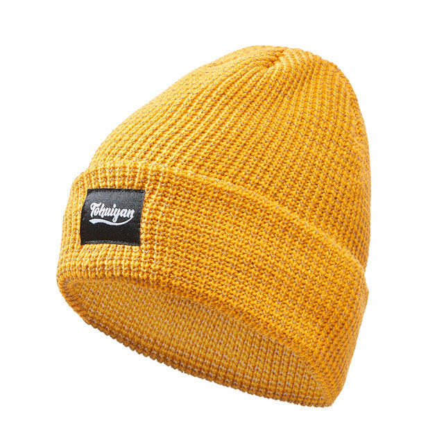 Reflective knit beanie, view 4 - MRSLM