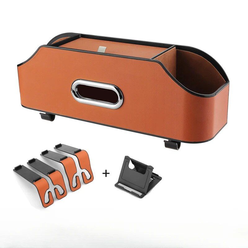 car storage box with tissue holder, view 5 - MRSLM