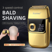 electric foil shaver for men, view 3 - MRSLM