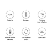 portable electric air compressor, view 10 - MRSLM