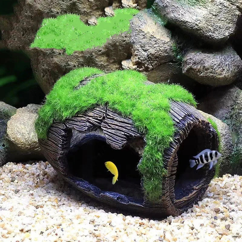 artificial aquarium cask shelter, view 4 - MRSLM