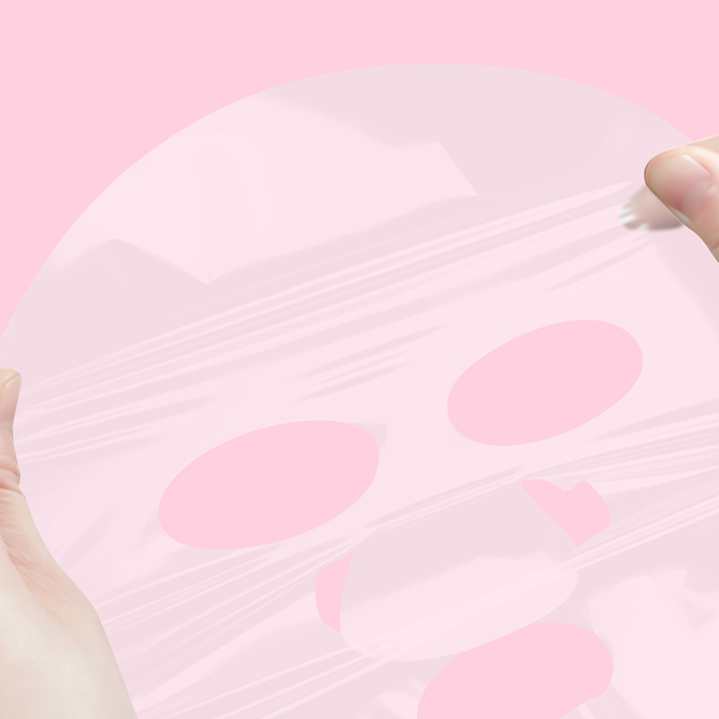 disposable plastic film facial masks, view 5 - MRSLM
