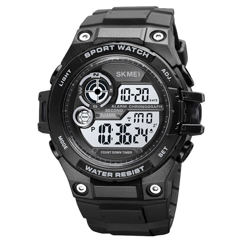 men's outdoor digital sports watch, view 4 - MRSLM