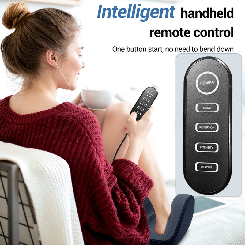 electric shiatsu foot massager with heat, view 5 - MRSLM