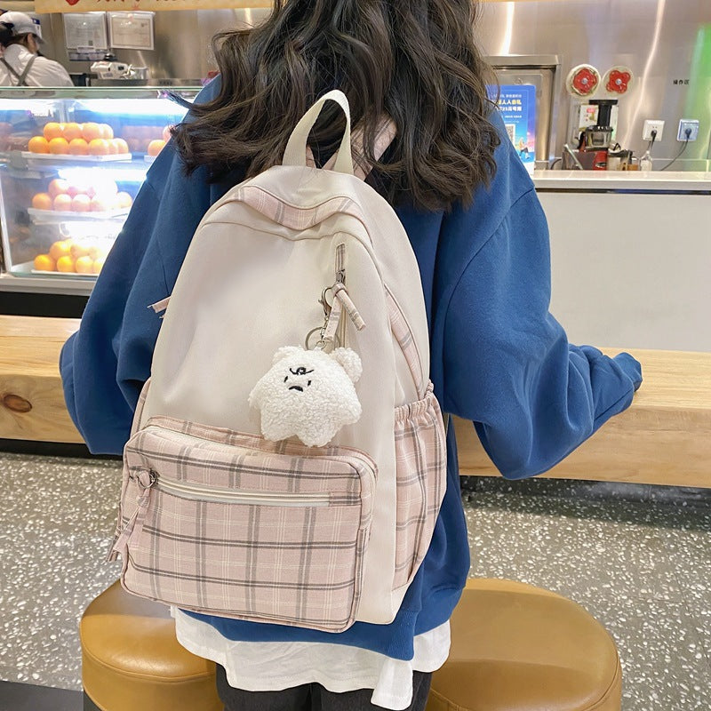 Women's casual school backpack, view 8 - MRSLM