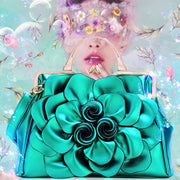 solid color PU tote shoulder bag - MRSLM
