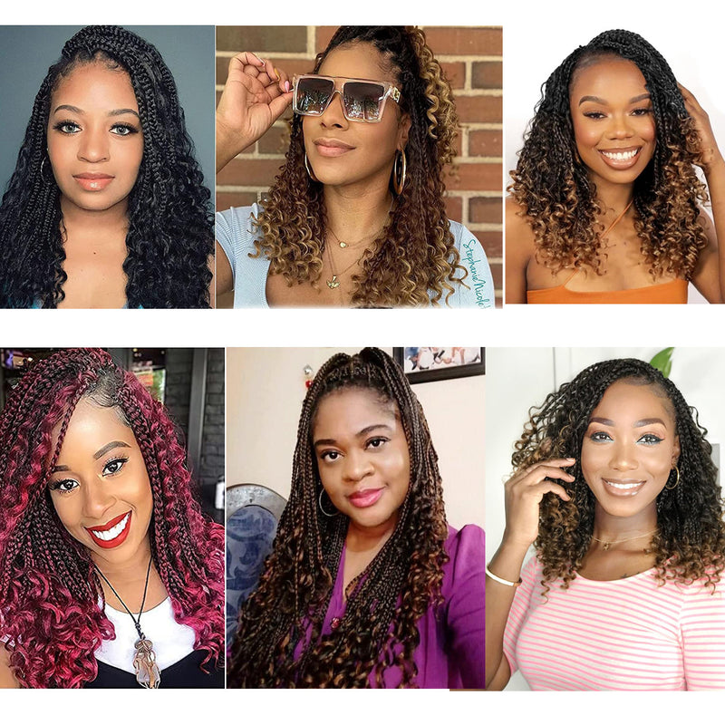 three-strand braid crochet hair, view 4 - MRSLM