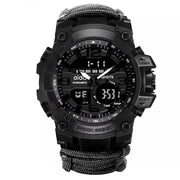 outdoor survival tactical watch, view 2 - MRSLM