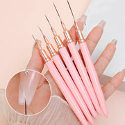 nail art liner brush set, view 3 - MRSLM